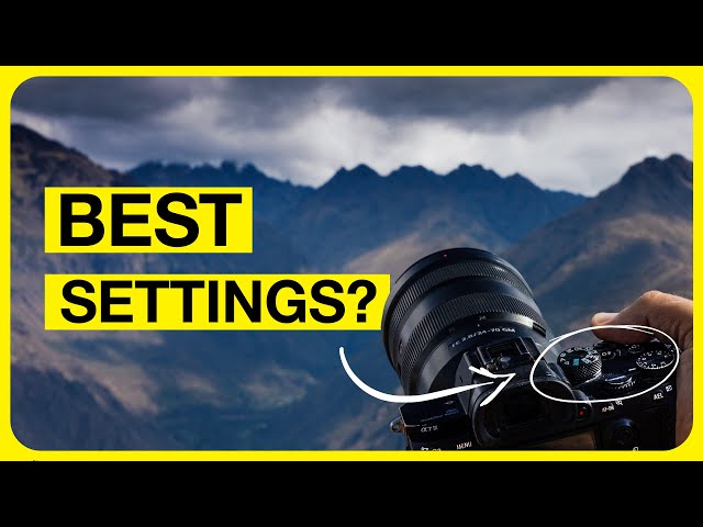 BEST Camera Settings for Travel Photography