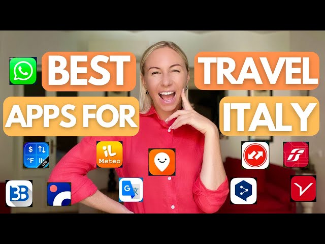 MUST HAVE APPS FOR TRAVELING ITALY I Best Travel Apps I Italy Travel