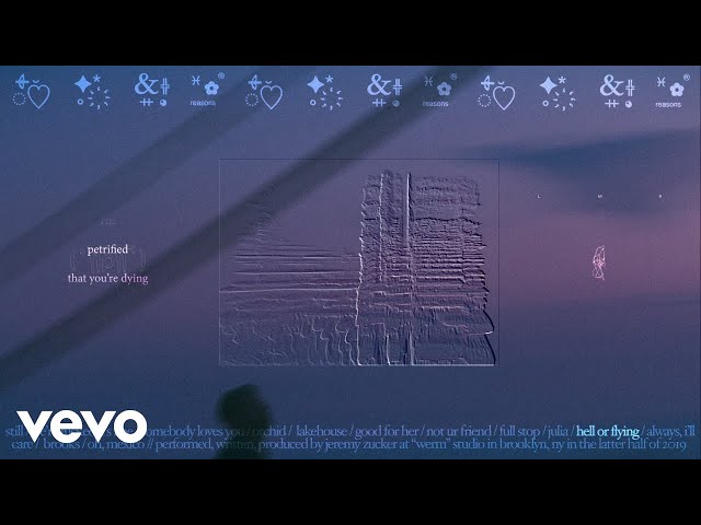 Jeremy Zucker - hell or flying (Official Lyric Video)