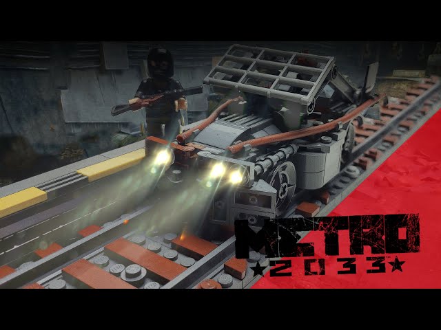 ДРЕЗИНА РЕГІНА 2.0 | LEGO METRO 2033 | Як побудувати з ЛЕГО!?