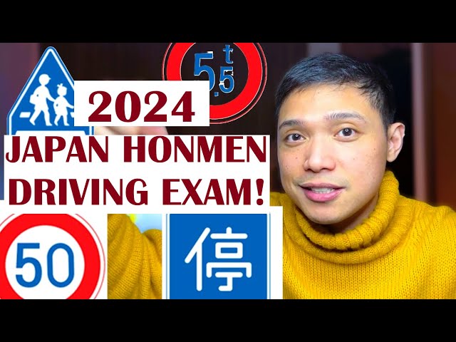 🇯🇵🇵🇭 JAPAN DRIVING TEST 2024:HONMEN EXAM IN ENGLISH & TAGALOG GUIDE-QUESTIONS AND ANSWERS PART 1