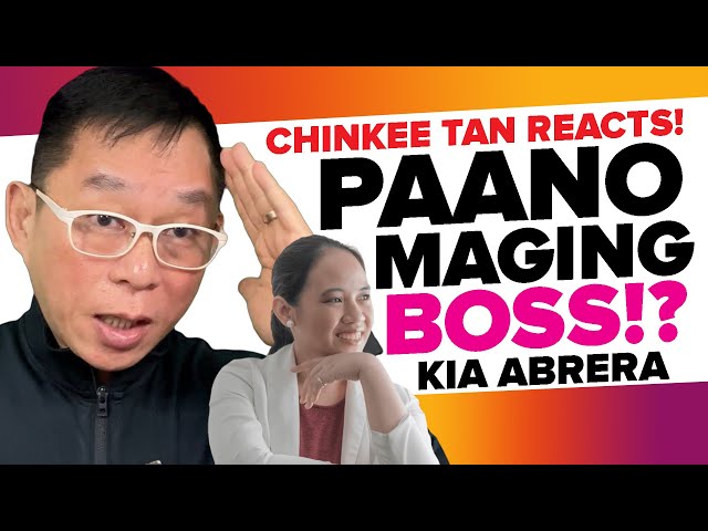 Chinkee Tan Reation To Kia Abrera's Content | How To Be Your Own Boss
