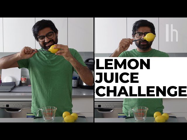 We Tried the TikTok #LemonJuiceChallenge, But Does it Actually Work?