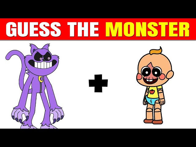 Guess The Monster By Voice & Emoji| Poppy Playtime Chapter 4 | Catnap, Dogday