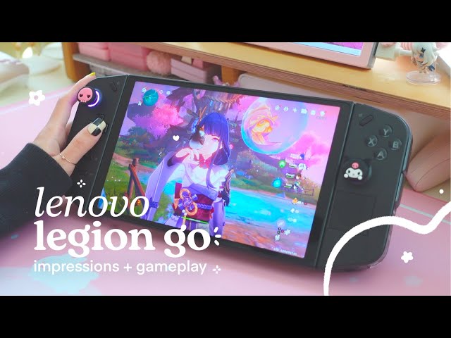 🕹️ gaming on a chonky, switch-like pc handheld | lenovo legion go unboxing and impressions ✶