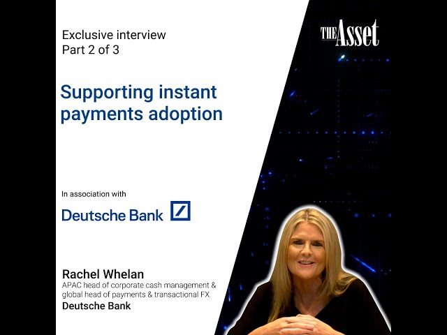 Supporting instant payments adoption