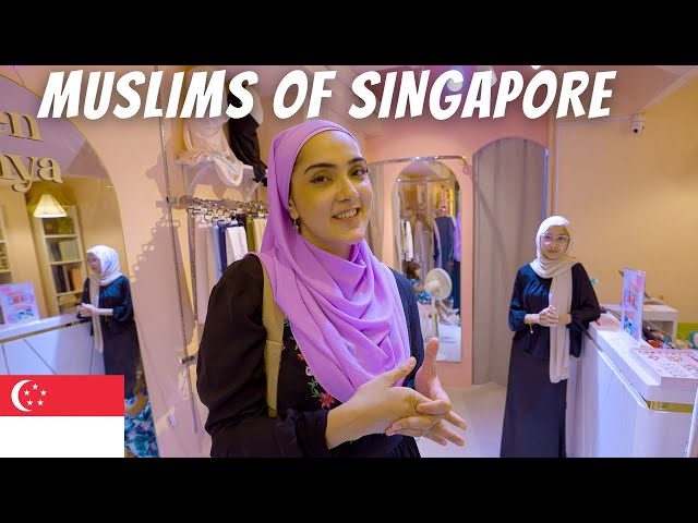 UNSEEN LIFE OF MUSLIMS IN SINGAPORE 🇸🇬 TRYING HALAL SINGAPOREAN BIRIYANI  | IMMY & TANI VLOG