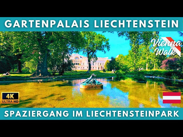 Österreich Wien 💫 Liechtensteinpark Spaziergang 2024 - Rundgang in 4K