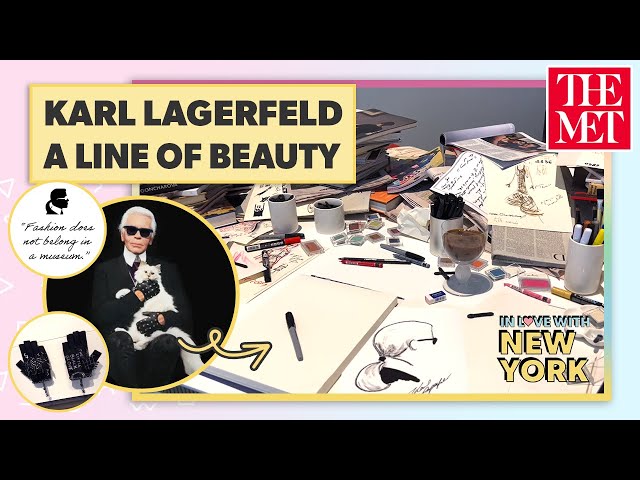 🪡 Karl Lagerfeld: A Line of Beauty - Exhibition Tour at The Met | July 2023