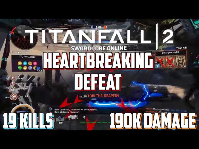 Titanfall 2 Heartbreaking Aegis Titan Brawl Defeat (19 Kills, 186k Damage)
