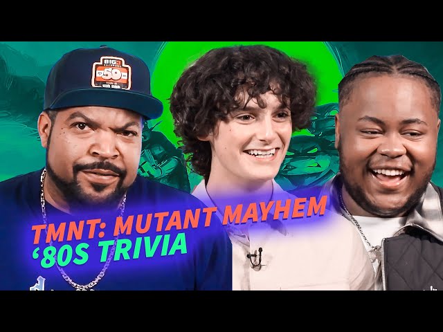 TMNT: Mutant Mayhem Cast Plays '80s Trivia