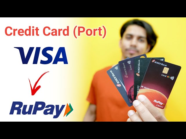Credit Card Network Portability Launched | Credit Card Network Change | Credit Card Visa to Rupay