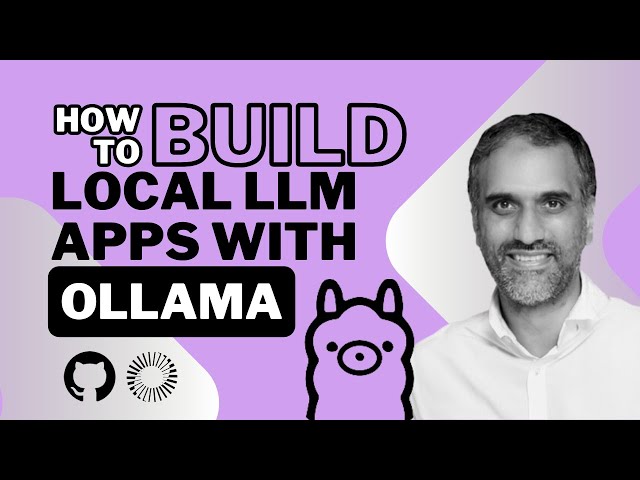 How to Build Local LLM Apps with Ollama & SingleStore for Max Security | SingleStore Webinars