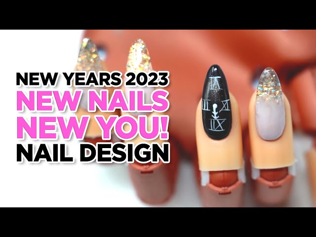 Easy To Do New Years Nails l Young Nails Extreme Low Odor Acrylic