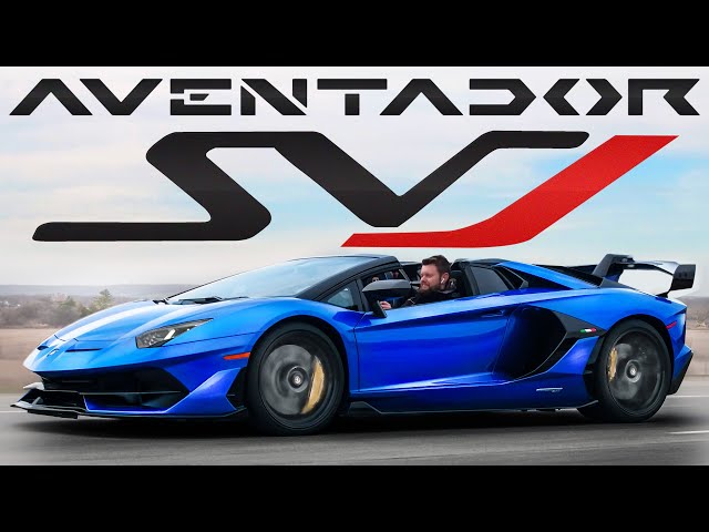 $800,000 INSANITY! Lamborghini Aventador SVJ Roadster Review