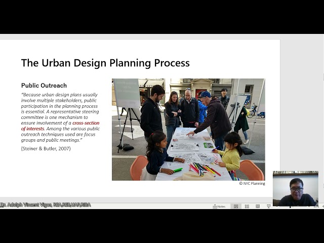Urban Design Planning Process Lecture