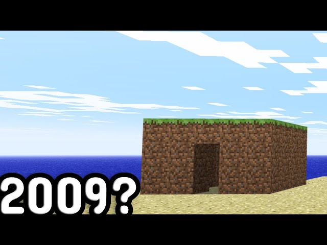 I played the oldest version of Minecraft. | Cave game |