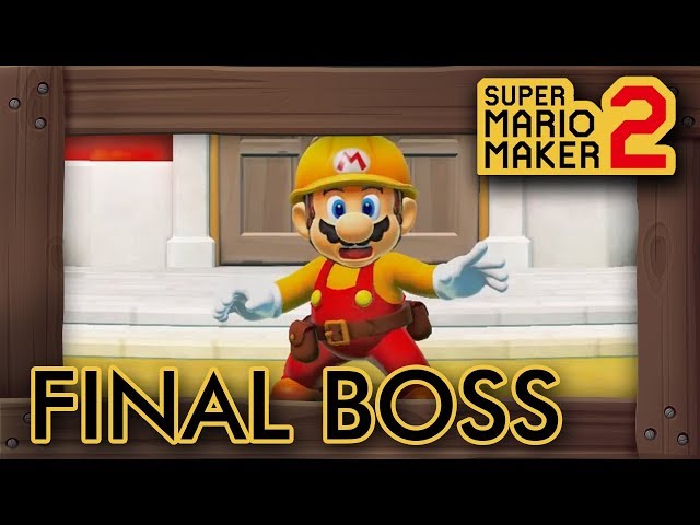 Super Mario Maker 2 - Final Boss & Ending