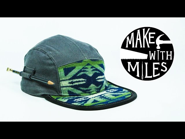 How to make a Five Panel Camp Hat  // Sewing tutorial
