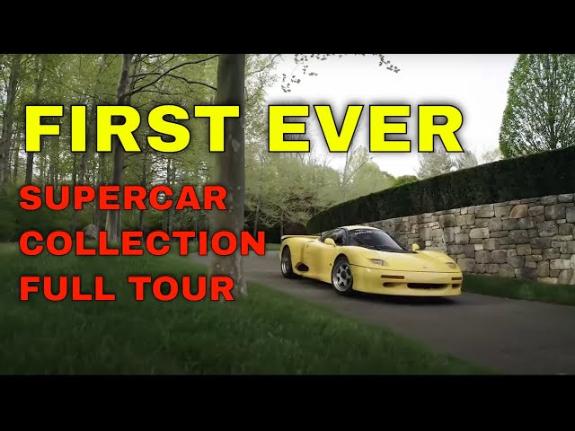 FIRST TIME EVER Supercar Car Collection Tour | Cultivated Collector