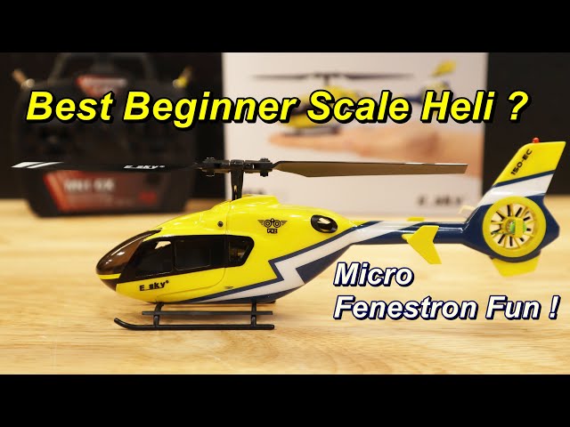 Beginner Scale RC Helicopter - Esky 150 EC Fits The Bill