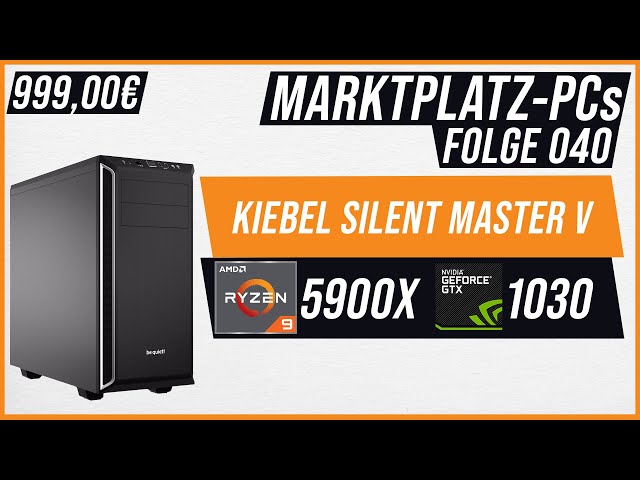 WORKSTATION in SCHLECHT😒 | Kiebel Workstation Silent Master V 5900X + GT 1030  |Marktplatz-PCs #040