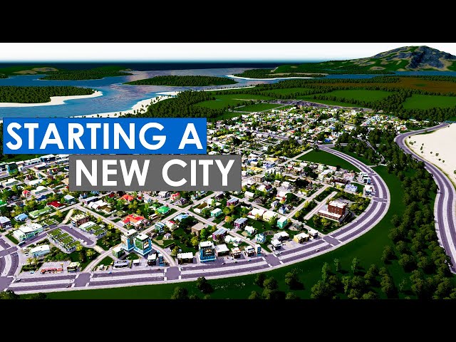 Starting A New City In Cities Skylines | Canalville