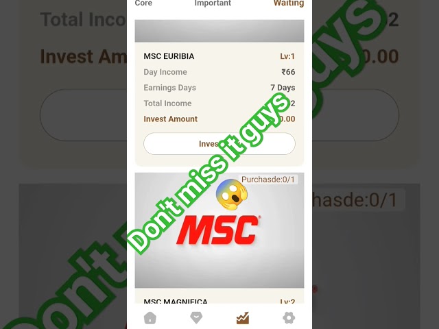MSC activity app waiting product launched details in tamil #newearningapp #onlineearning #shorts