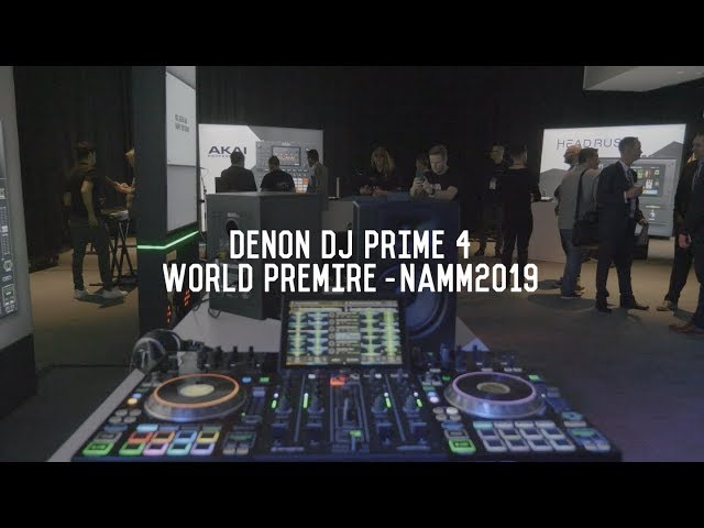 Denon DJ Prime 4 World Premier Product Tour (NAMM 2019)