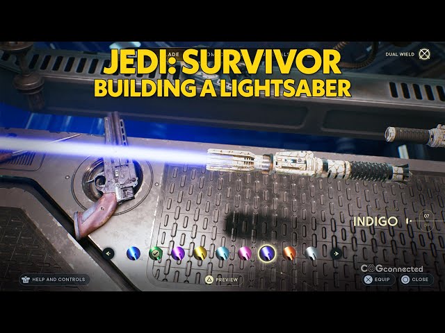 Building a Lightsaber in Jedi: Survivor