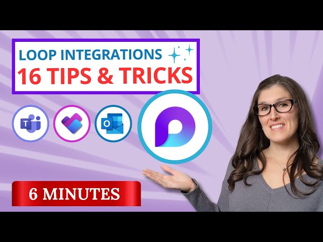 How to use Microsoft Loop Tips & Tricks | Loop Component Integration| Microsoft Loop Training [2024]