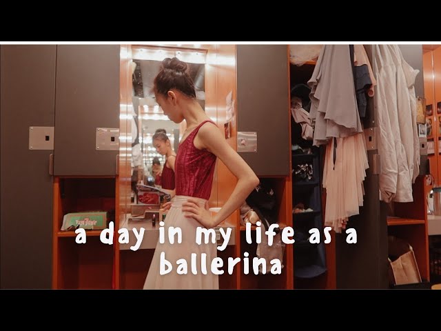 Ballerina Daily VLOG🩰 | 芭蕾舞者上班日常💫 天鵝湖演出排練🦢 我們舞團的簡單company tour🤍