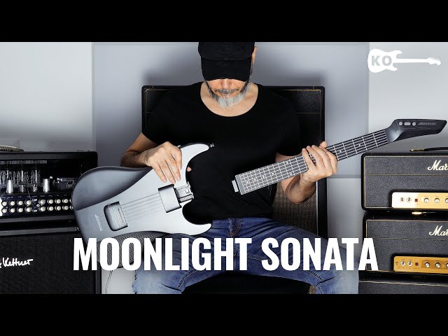 Ludwig Van Beethoven - Moonlight Sonata - MIDI Guitar Cover by Kfir Ochaion - Aeroband Guitar