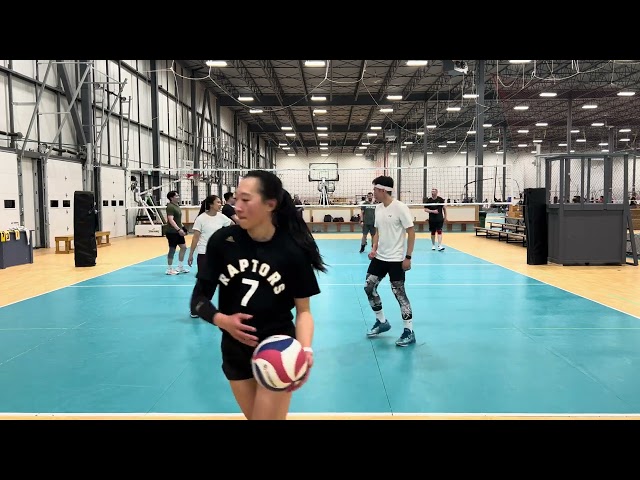 Volleydome Thursday Spring League 2024: Week 2, Game 2, Set 1