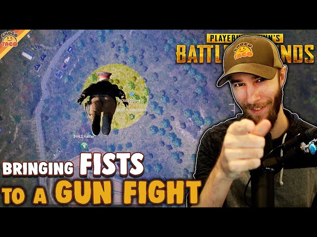 chocoTaco's Bringing Fists to a Gun Fight ft. Halifax, HollywoodBob, & C Dome - PUBG Erangel Squads
