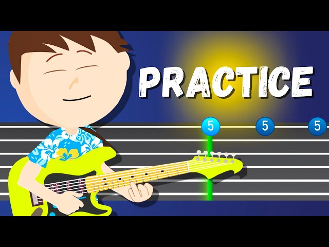 Guitar Lesson for Kids - Episode 5 - Practice #guitar #kids