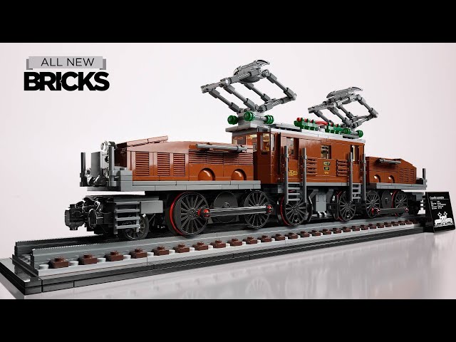 Lego Creator 10277 Crocodile Locomotive with Motor Speed Build