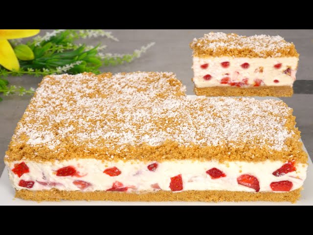 Cake that melts in your mouth! Everyone is looking for this recipe! Cake in 5 minutes!