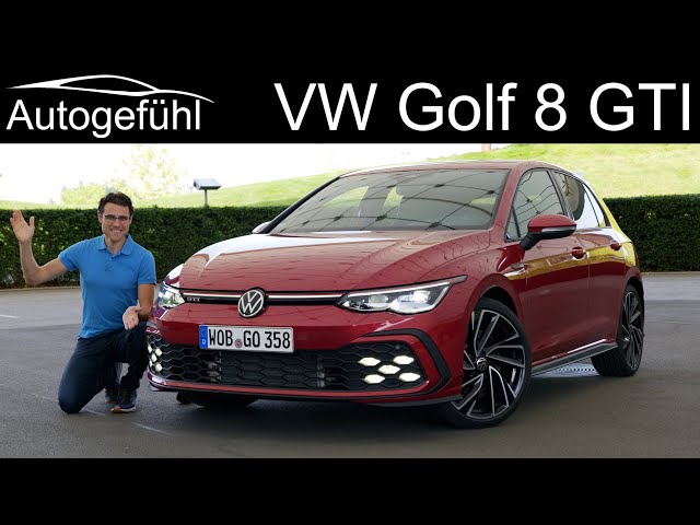VW Golf 8 GTI FULL REVIEW - driving the Mk8 Golf GTI 2021 - Autogefühl