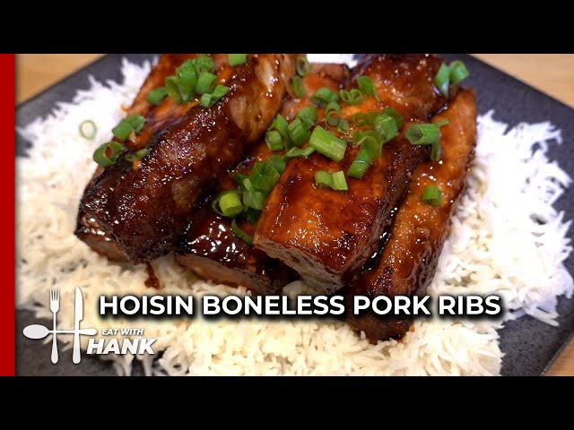 Air Fryer Hoisin Boneless Country Style Pork Ribs