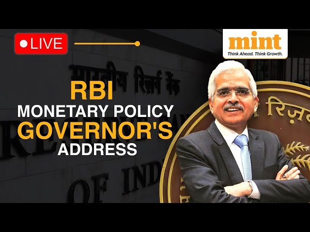 Live | RBI Monetary Policy: Governor Shaktikanta Das Announces Decision On Key Interest Rate