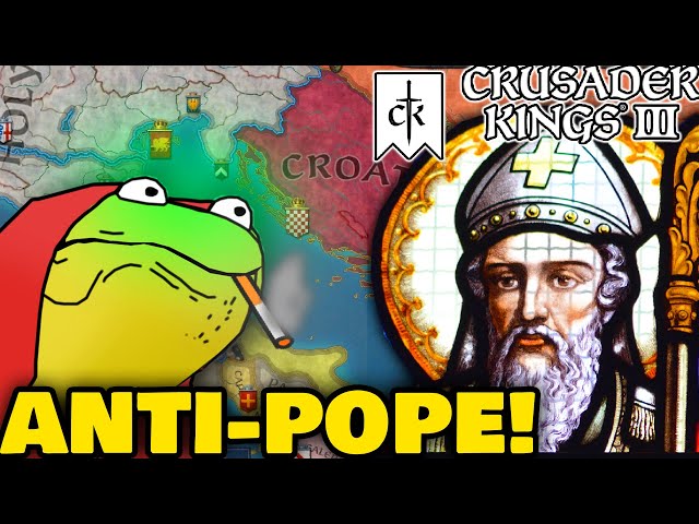 Crusader Kings 3 - THE ANTI-POPE EXPERIENCE