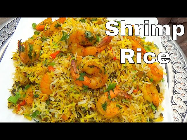 Shrimp Rice Recipe (Persian Style)