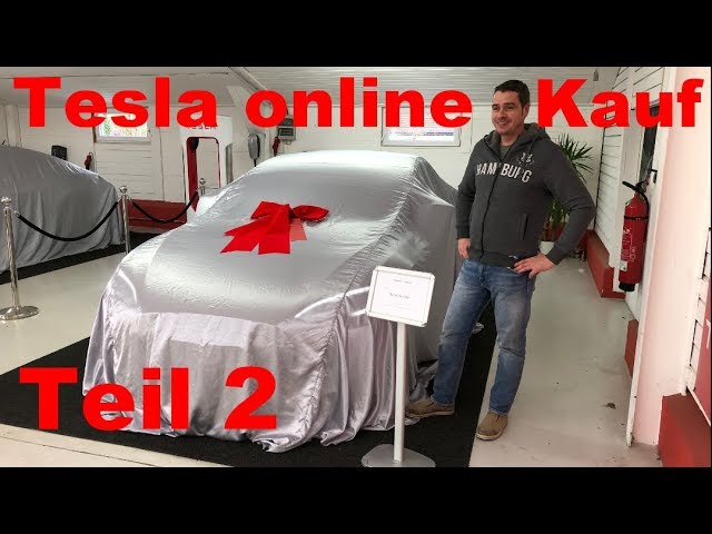 Gebrauchtwagen Online Kauf bei Tesla Teil 2. Abholung des Model S P85D. Besuch bei Horst Lüning