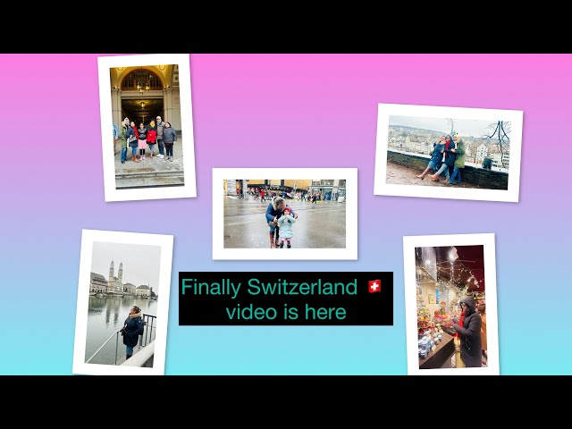 If u want to go to Zurich watch this video 😀| Switzerland part 1