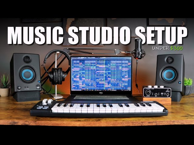 Home Studio Setup On a Budget (For Beginners Under $300) - The Perfect Home Music Studio Starter Kit