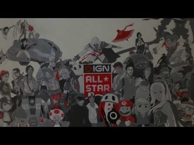 IGN All Stars Mural