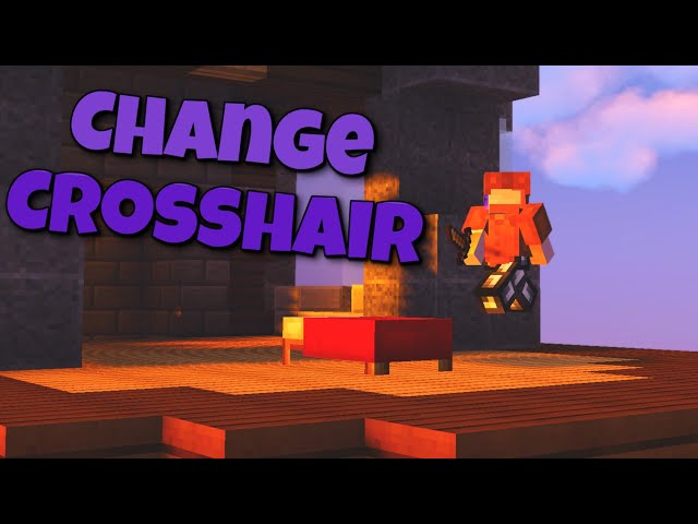 How to change crosshair  EASY on any texture pack! (FOR FREE)