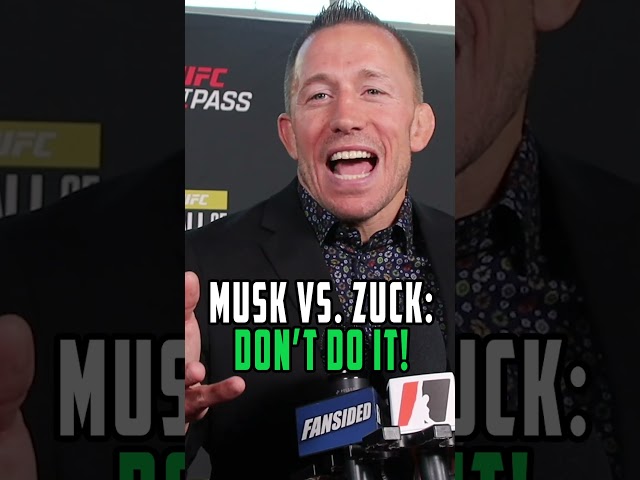 GSP to Elon Musk vs. Mark Zuckerberg: "DON'T DO IT!?"