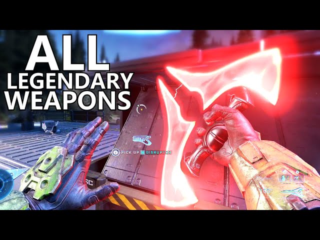 Halo Infinite ALL Legendary Weapons